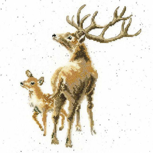 Wild at Heart Cross Stitch Kit By Bothy Threads