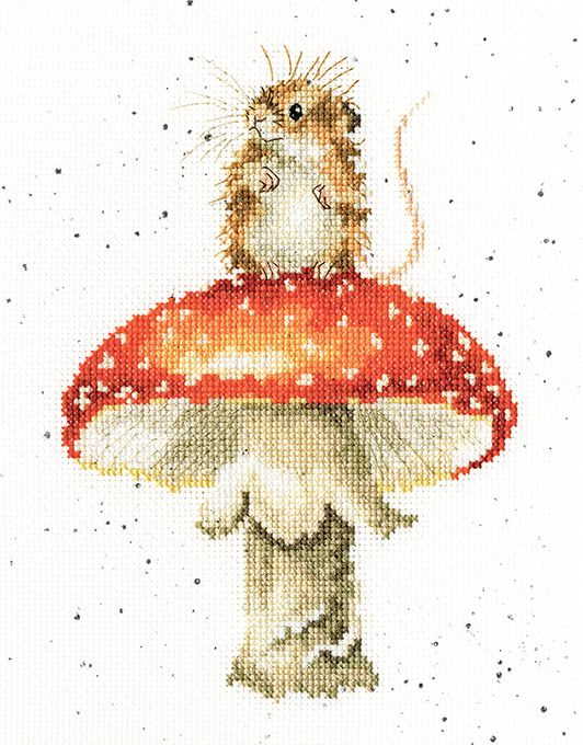 He's a Fun-gi Cross Stitch Kit By Bothy Threads