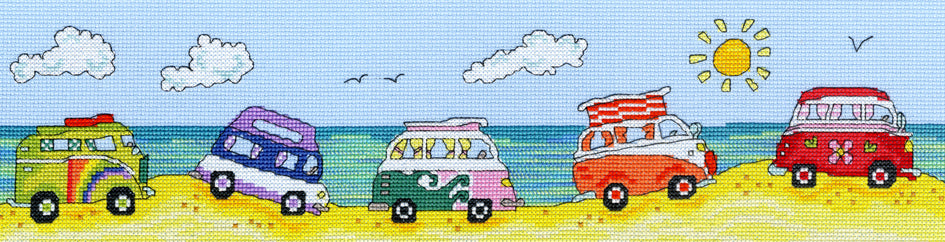 VW Fun Cross Stitch Kit By Bothy Threads