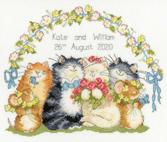The Purrfect Day Cross Stitch Kit By Bothy Threads