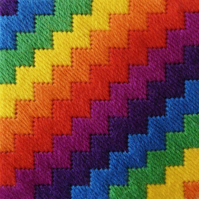 Zig Zag Bargello Tapestry Kit by Appletons