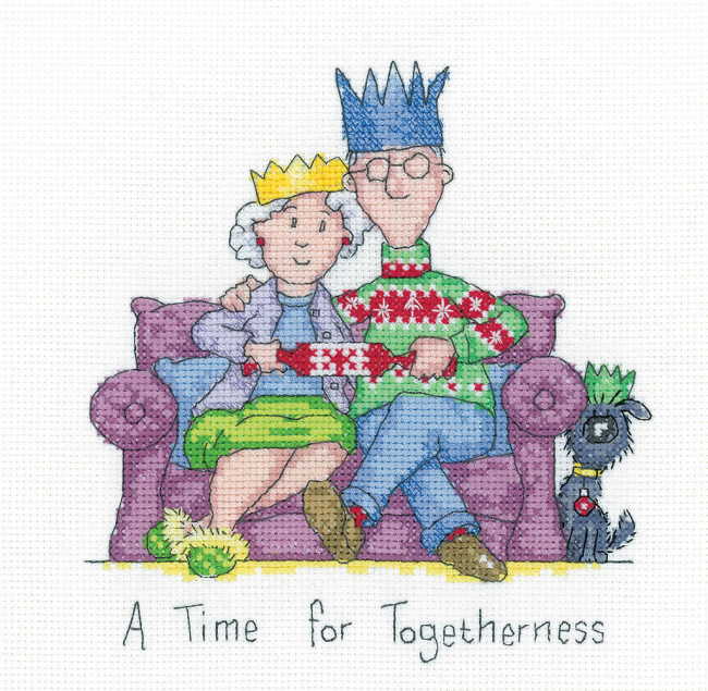 Togetherness Cross Stitch Kit by Heritage Crafts