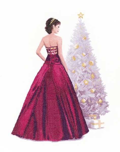 Holly Cross Stitch Kit by Heritage Crafts