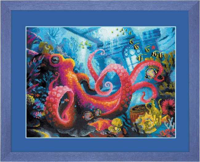 The Underwater Kingdom Cross Stitch Kit By RIOLIS