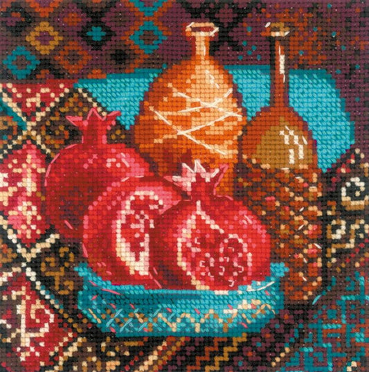 Pomegranates Cross Stitch Kit By RIOLIS