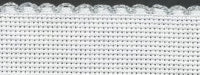 silver edged aida band