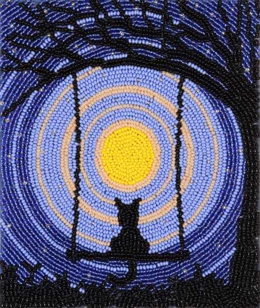 Starlit Night Bead Embroidery Kit by VDV