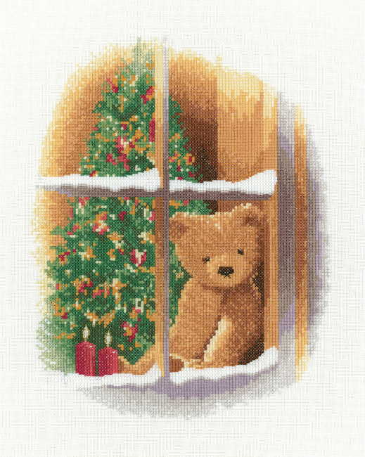 William at Christmas Cross Stitch Kit by Heritage Crafts