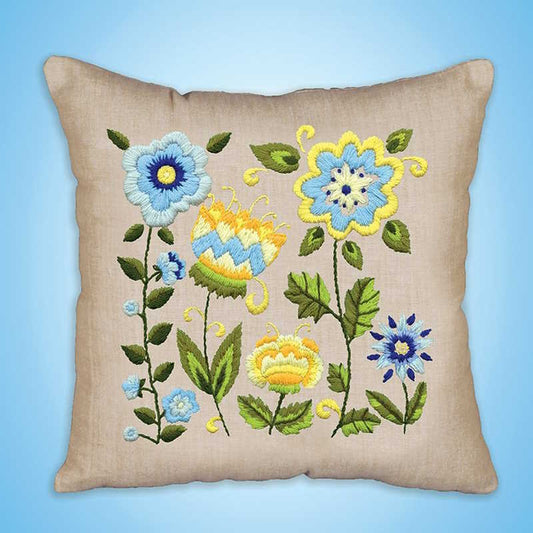Floral Fantasy Embroidery Kit by Design Works