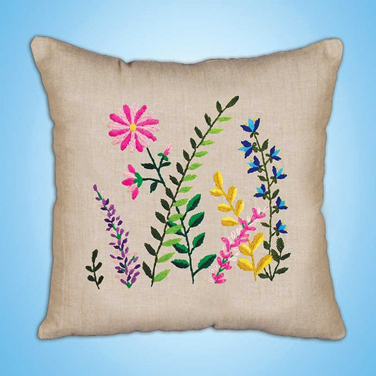 Wildflowers Embroidery Kit by Design Works