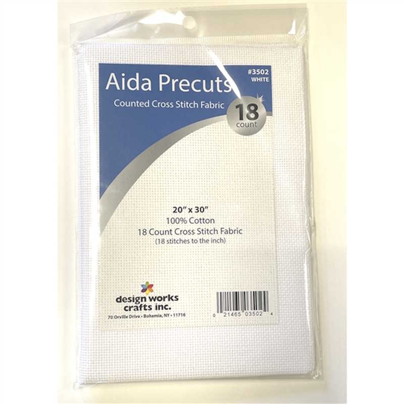 18 Count Aida Fabric by Design Works