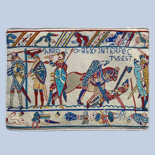 Harold the King is Killed Tapestry Needlepoint Kit by Glorafilia