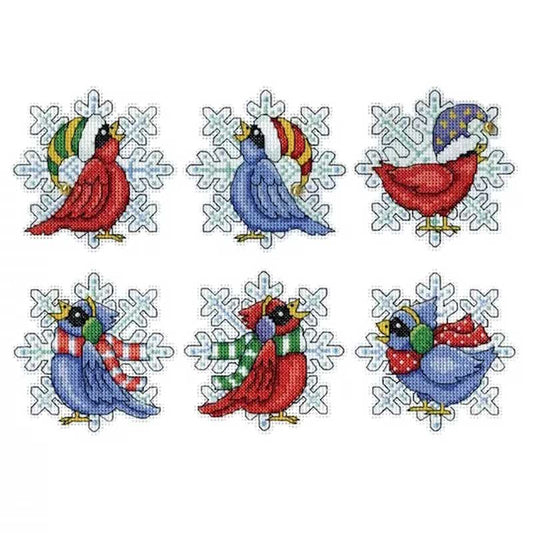 Snowbird Cross Stitch Kit by Design Works