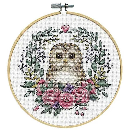 Owl Cross Stitch Kit by Design Works
