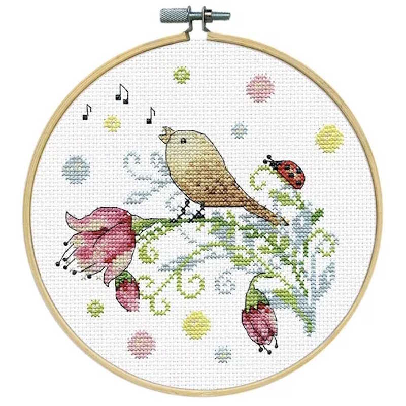 Songbird Cross Stitch Kit by Design Works