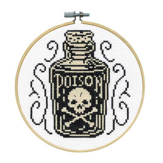 Poison Cross Stitch Kit by Design Works