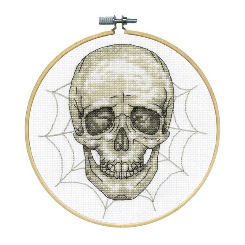 Skull Cross Stitch Kit by Design Works