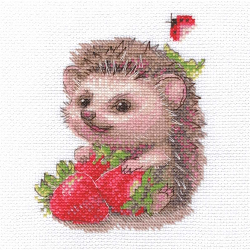 Hedgehug Cross Stitch Kit By Aine