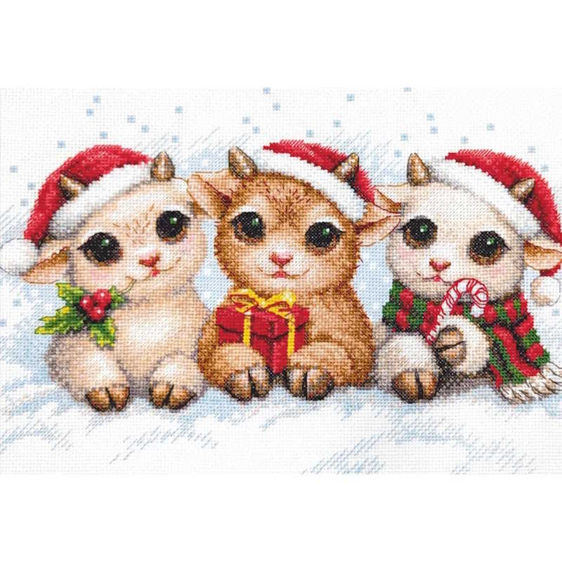 Christmas Joy Cross Stitch Kit By Aine