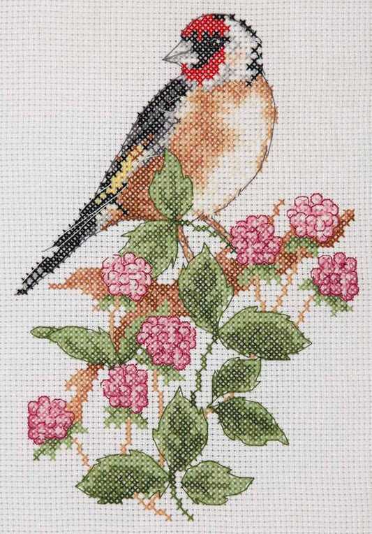 Goldfinch Cross Stitch Kit By Anchor