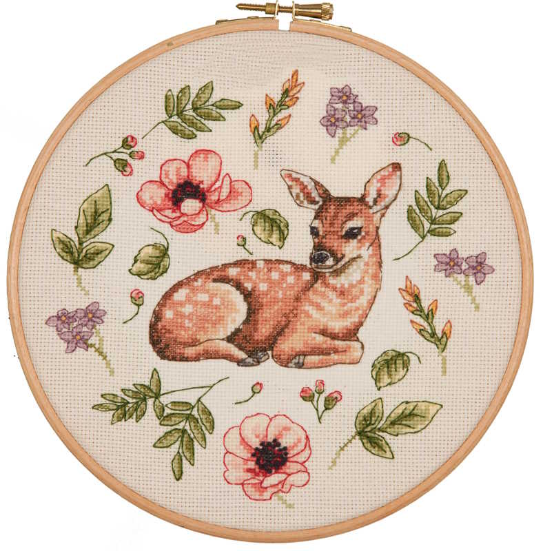 Fawn Cross Stitch Kit By Anchor