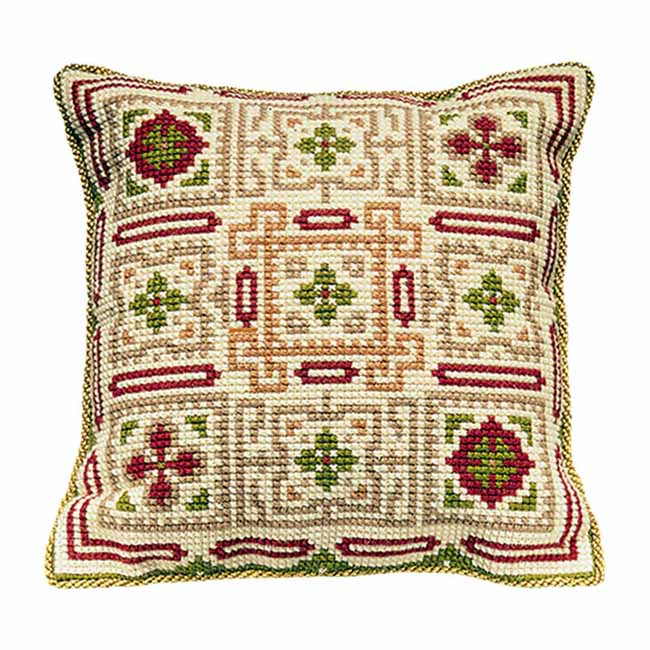 Sparsholt Printed Cross Stitch Kit by Brigantia Needlework