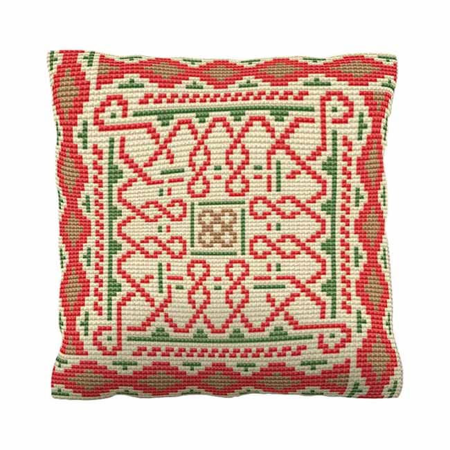 Mexican Printed Cross Stitch Kit by Brigantia Needlework