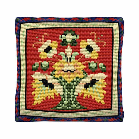 Kenya Printed Cross Stitch Kit by Brigantia Needlework