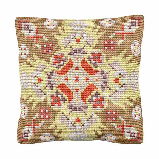 Kuba Printed Cross Stitch Kit by Brigantia Needlework