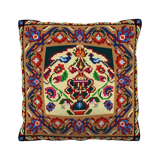Herat Printed Cross Stitch Kit by Brigantia Needlework 