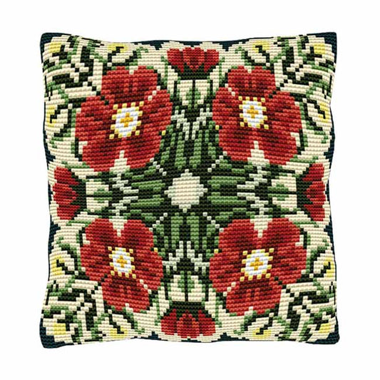 Bampton Printed Cross Stitch Kit by Brigantia Needlework