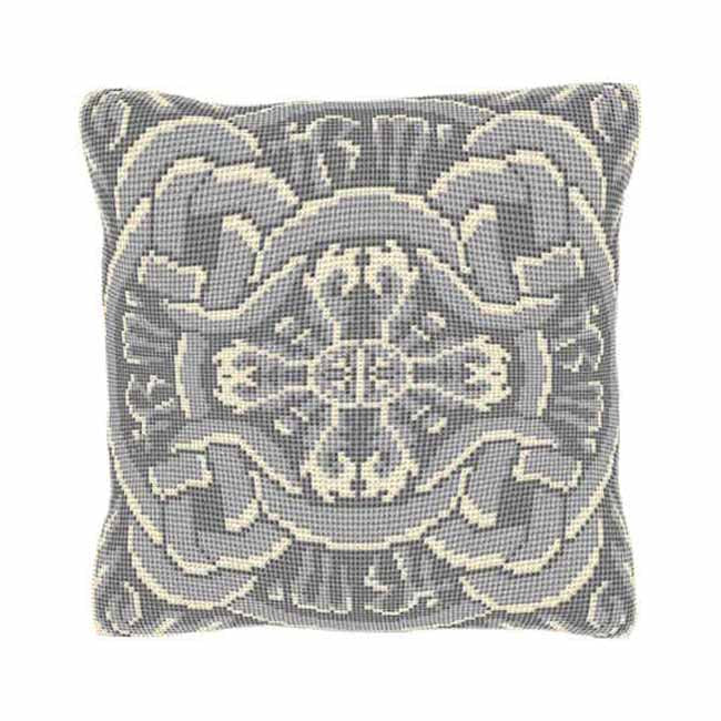 Clarendon Printed Cross Stitch Kit by Brigantia Needlework - Marble
