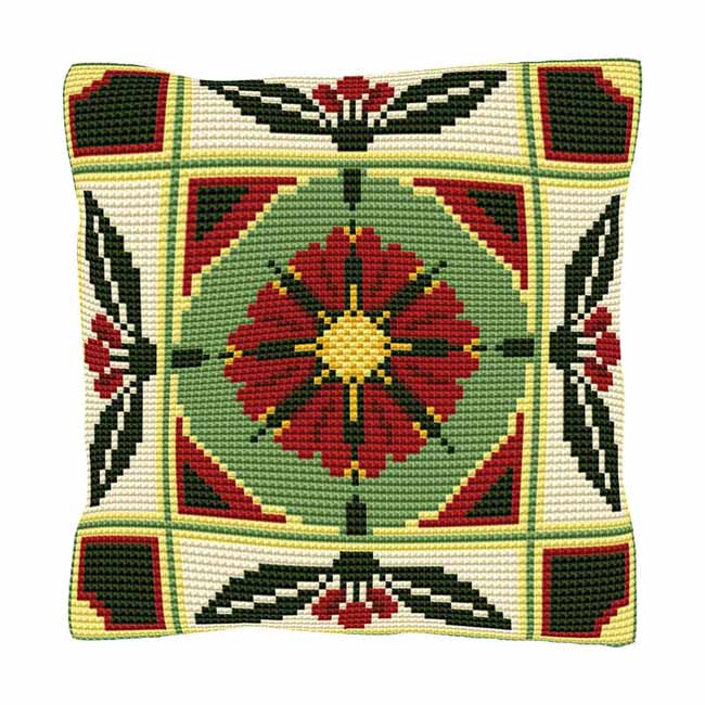 Manzano Printed Cross Stitch Kit by Brigantia Needlework