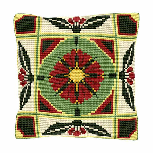 Manzano Printed Cross Stitch Kit by Brigantia Needlework