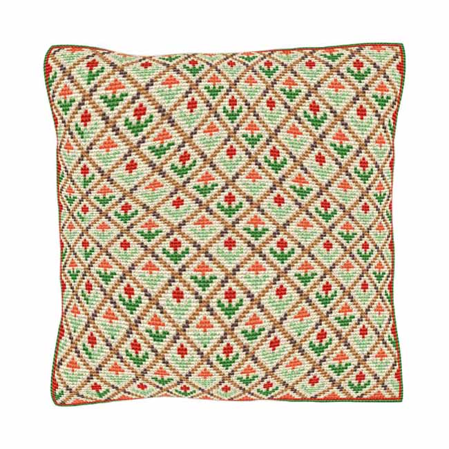 Jimena Printed Cross Stitch Kit by Brigantia Needlework