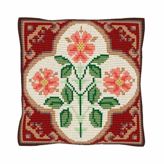 Casia Printed Cross Stitch Kit by Brigantia Needlework