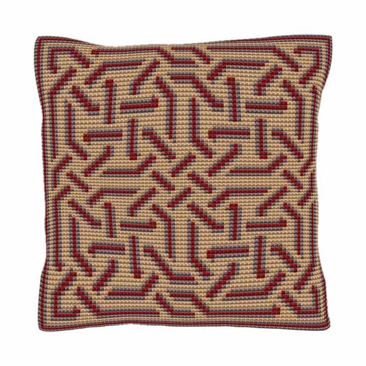 Balliny Printed Cross Stitch Kit by Brigantia Needlework