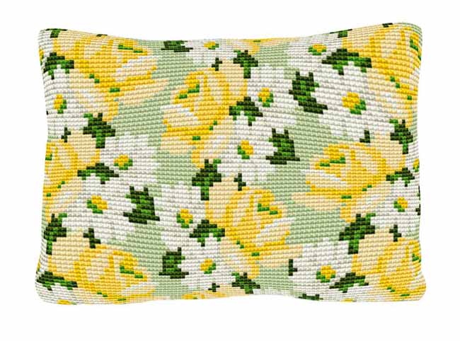Chelsworth Printed Cross Stitch Kit by Brigantia Needlework