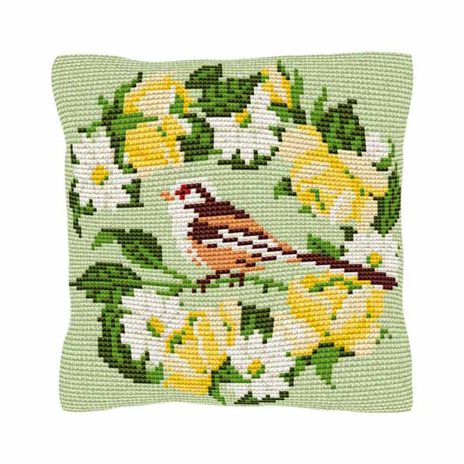 Cranbourne Printed Cross Stitch Kit by Brigantia Needlework