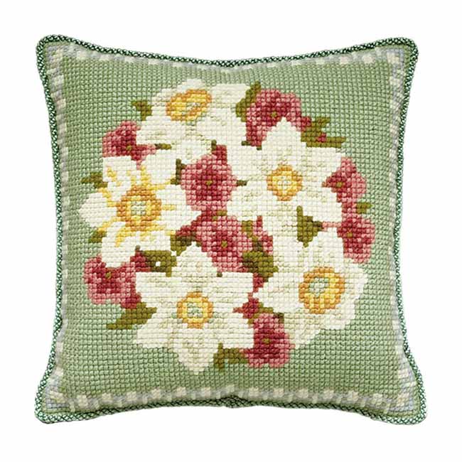 Gainford Printed Cross Stitch Kit by Brigantia Needlework
