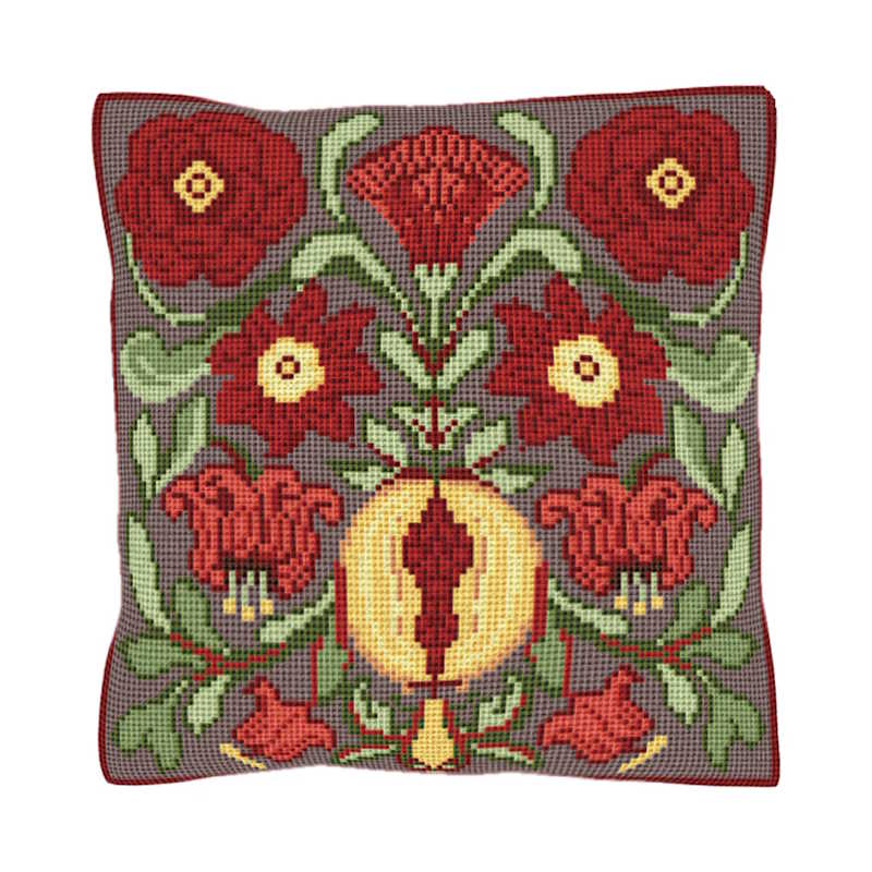 Lowick Printed Cross Stitch Kit by Brigantia Needlework