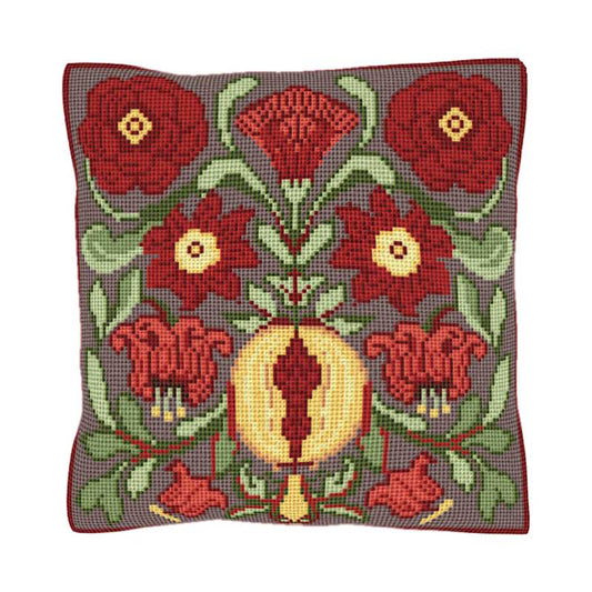 Lowick Printed Cross Stitch Kit by Brigantia Needlework