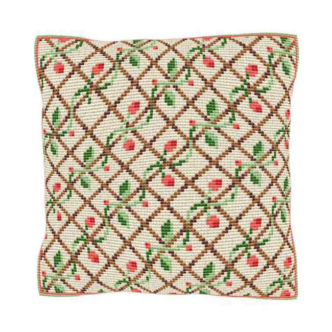 Rosetta Printed Cross Stitch Kit by Brigantia Needlework