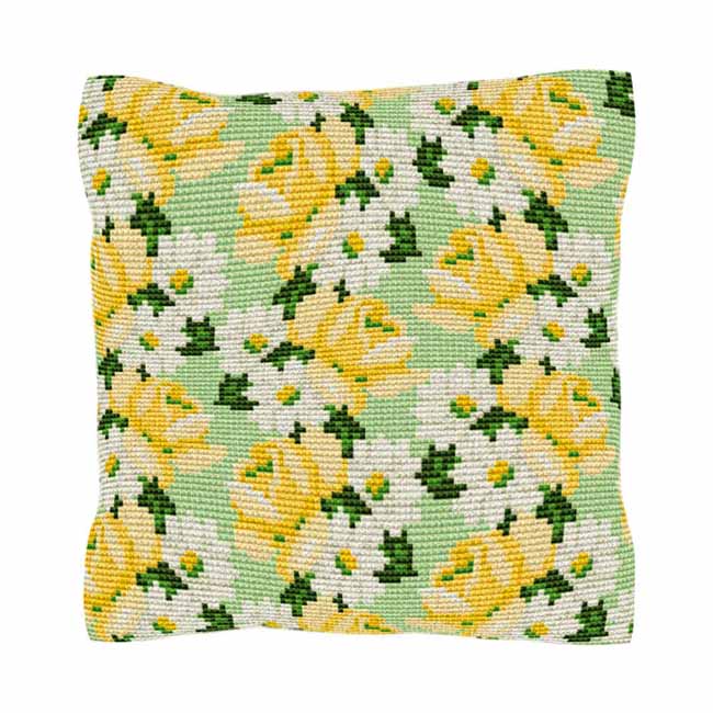Chelsworth Printed Cross Stitch Kit by Brigantia Needlework