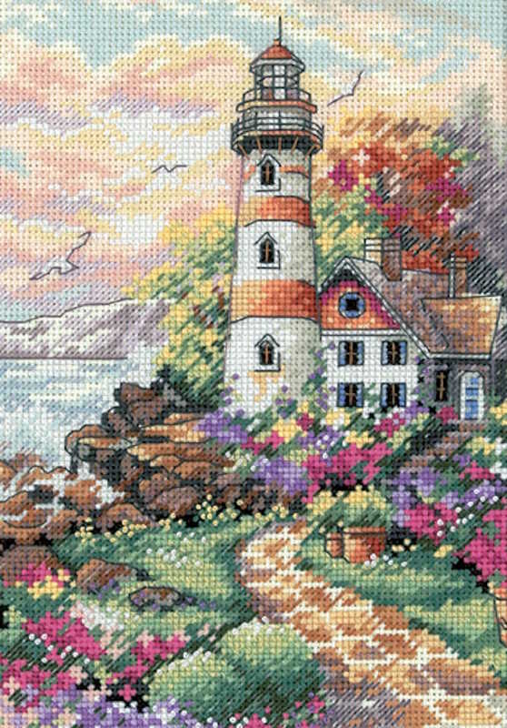 Beacon at Daybreak Cross Stitch Kit by Dimensions
