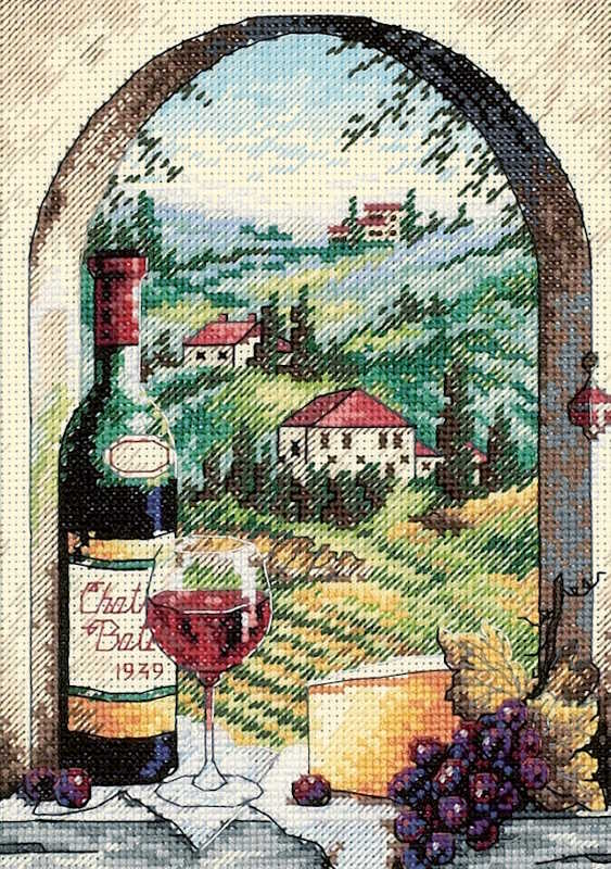Dreaming of Tuscany Cross Stitch Kit by Dimensions