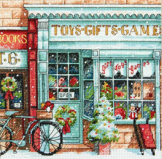 Toy Shoppe Cross Stitch Kit by Dimensions