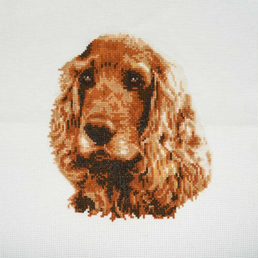 Cocker Spaniel Cross Stitch Kit By Trimits