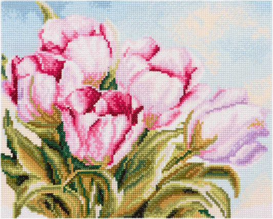 Tulips Cross Stitch Kit By Trimits