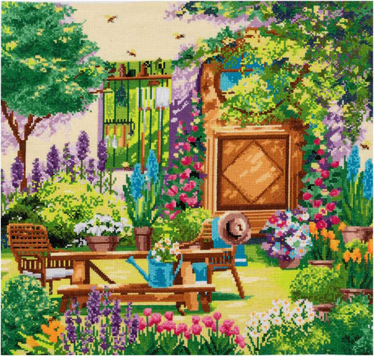 Country Garden Cross Stitch Kit By Trimits